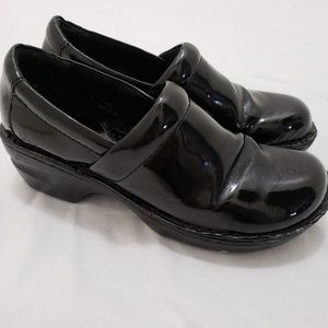 BOC Born Concepts Black Patent Leather Clogs